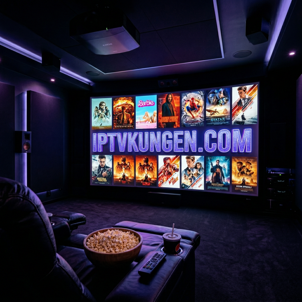 Svensk IPTV med 4K Filmer & Serier